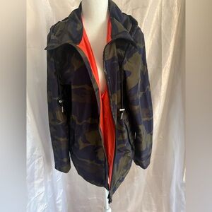 Diesel Camouflage Orange Lined Jacket